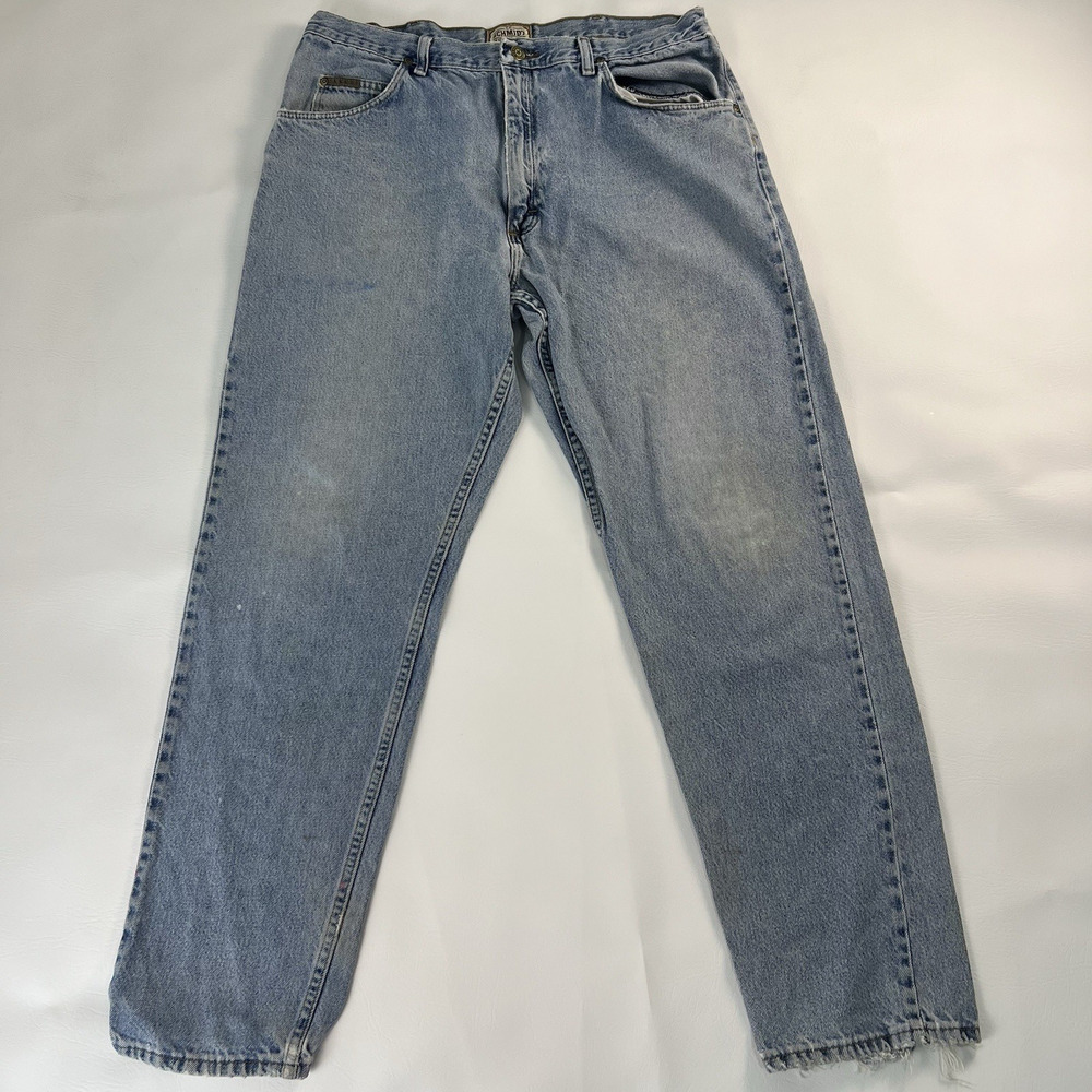 CE Schmidt Workwear Mens Denim Jeans‎ 36x32 Heavy Duty Durable Outdoor Used